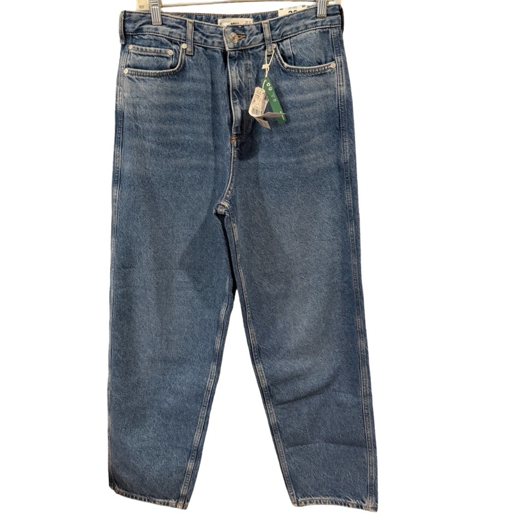 MNG NWT tapered Regular High waist Jeans Womens 38/6